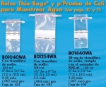 Bolsas para muestreo de agua Bolsas para muestreo de agua